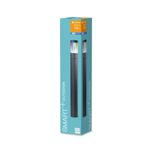 Ledvance Smart+ BT smarte Außenleuchte, moderne Wandlaterne, 80 cm, intelligente, steuerbare Lichtquelle
