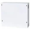 Stalflex CR19-2U-130-W 19" 2U 130 mm mély fehér fém ajtós fém szekrény