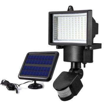   IRIS MSL-015SBW-100LED napelemes mozgásérzékelő reflektor