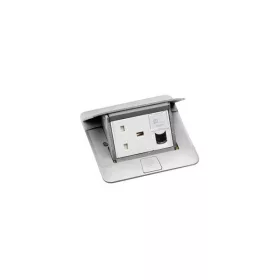   Legrand 054010 3 modul alumínium üres Pop-up felnyíló süllyesztett padlódoboz