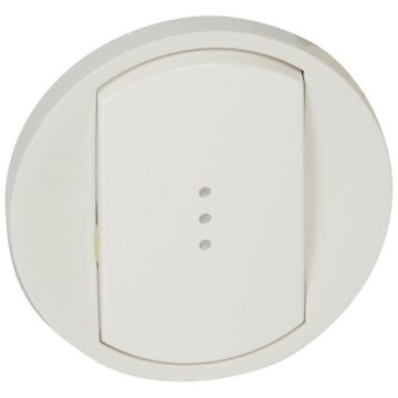   Legrand 068003 Céliane fényjelzős fehér széles billentyű