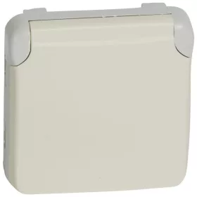   Legrand 069639 Plexo 55 csapófedéllel csavaros fehér 2P+F aljzat