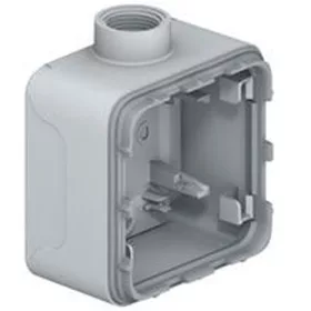 Legrand 069656 Plexo 55 1-fach graue Aufputzdose