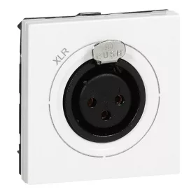   Legrand 078755 Program Mosaic Neutrik 2m fehér bemenet csatlakozó aljzat