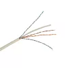Legrand 632725 Cat6 netienený (U/UTP) 4-párový (AWG24) LSZH (LSOH) biely ECA 305 m-kartón Linkeo medený nástenný kábel