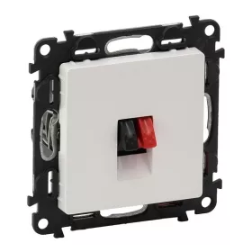   Legrand 753172 Valena Life 2 kivezetéssel fehér hangszóró-csatlakozóaljzat