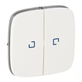   Legrand 755225 Valena Allure fényjelzős fehér kettős kapcsoló burkolat