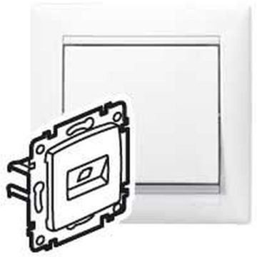   Legrand 774247 Valena körömmel fehér 2xRJ45 LCS2 Cat6 UTP aljzat