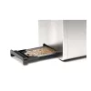 Bosch TAT3P420 DesignLine silber-schwarzer 2-Scheiben-Toaster