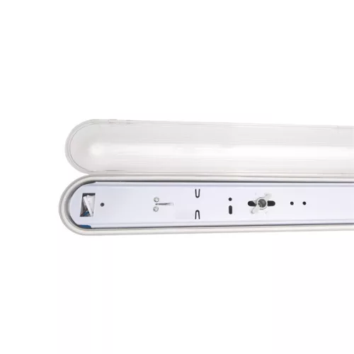 Iris Lighting JF136 T8 LED fénycsőre előkészített por- és páramentes lámpatest IP65 120cm
