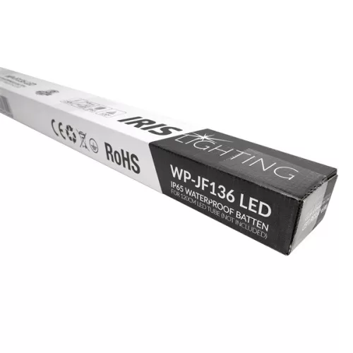 Iris Lighting JF136 T8 LED fénycsőre előkészített por- és páramentes lámpatest IP65 120cm