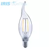 Žiarovka Iris Lighting Filament Longtip E14 FLCT35 4W/4000K/360lm zlatá sviečková LED žiarovka