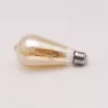 Žiarovka Iris Lighting s dlhým hrotom E27 ST64 6W/2700K/540lm zlatá LED