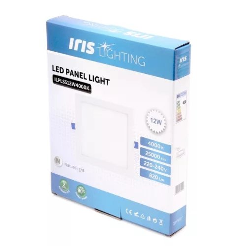 LED panel Iris Lighting PLSS-12W 12W/820lm/4000K pre zavesený strop