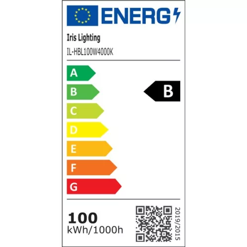 Iris Lighting UFO IL-HBL100W4000K 100W/19000lm/SMD 2835 LED-Flurleuchte