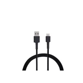 Xiaomi Mi Braided 1m USB A - USB Type-C čierny kábel