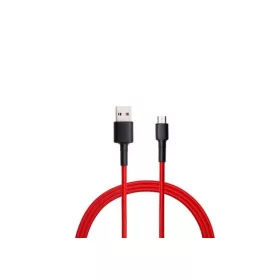 Opletený kábel Xiaomi Mi 1m USB A - USB Type-C červený