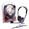 Genius HS-04S mikrofonos single Jack PC fekete headset