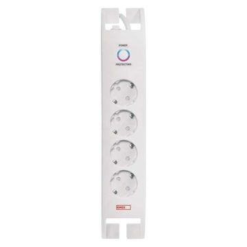   EMOS P54212 2m 900J SCHUKO 4 csatlakozós túlfeszültség védett elosztó