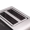 TOO TO-2SL105SS-800W Edelstahl-Toaster für 2 Scheiben