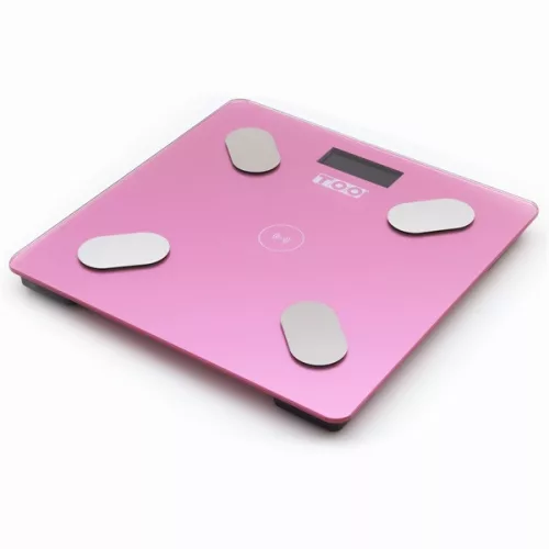 TOO BFSC-222-P-BT pinke Bluetooth-Körperanalysewaage