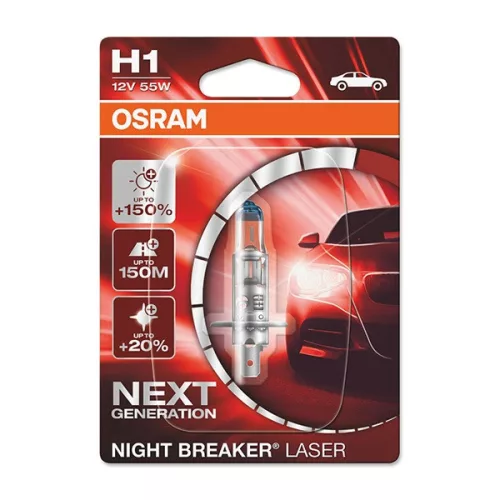 Osram Night Breaker Laser 64150NL-01B H1/12V/55W fényszóró