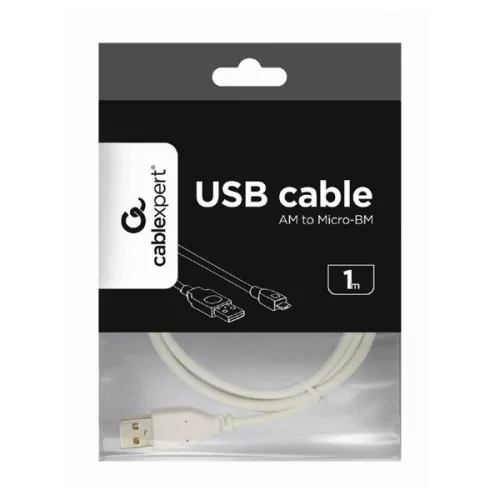 Gembird CCP-MUSB2-AMBM-1M 1m 2.0 AM-MBM5P micro USB kábel