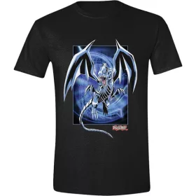 Yu Gi Oh! - Dragon mintás fekete póló, L méret