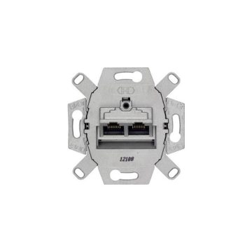   Siemens 5TG2026-2 UAE 2X8pólusú RJ45 STP CAT6 E informatikai csatlakozóaljzat