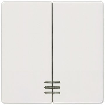   Siemens 5TG6204 DELTA I-SYSTEM világítóablakkal titánfehér billentyű