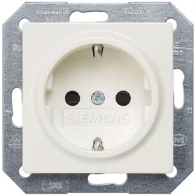   Siemens 5UB1518 DELTA I-SYSTEM gyűrűvel titánfehér dugalj