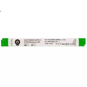   POS POWER FTPC60V24-S-WP 24V/2.5A 60W IP66 vékony vízálló LED tápegység