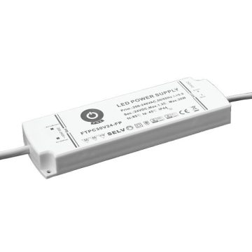   POS POWER FTPC30V24-FP 24V/1.25A 30W IP44 habálló LED tápegység