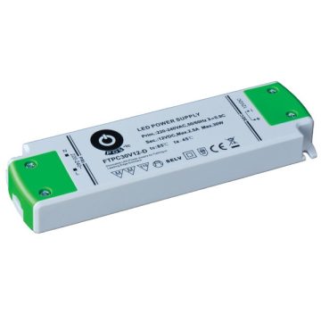   POS POWER FTPC30V12-D 12V/2.5A 30W IP20 szabályozható LED tápegység