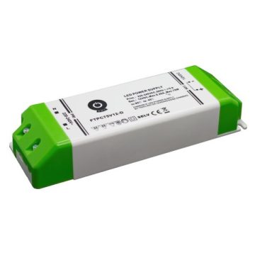   POS POWER FTPC75V12-D 12V/5A 75W IP20 szabályozható LED tápegység