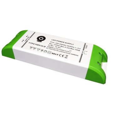   POS POWER FTPC100V12-D 12V/8.33A 100W IP20 szabályozható LED tápegység