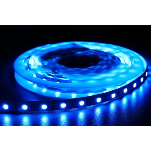 MW HQS-5050 5M 60LED/m 14,4W/m 12V RGB LED pásik