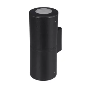   Fumagalli FRANCA 90 2L LED 10W GU10 fekete kültéri falilámpa