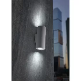  Fumagalli FRANCA 90 2L LED 10W GU10 szürke kültéri falilámpa