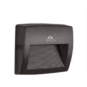   Fumagalli LORENZA 190 LED 8,5W 4K R7S fekete kültéri falilámpa