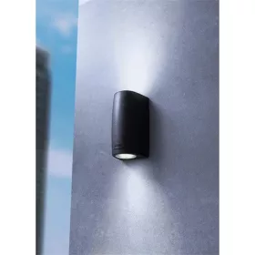   Fumagalli MARTA 90 2L LED 7W GU10 fekete kültéri falilámpa