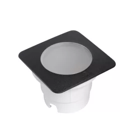   Fumagalli CECI 160 SQUARE LED 10W GX53 fekete kültéri talajba süllyeszthető lámpa