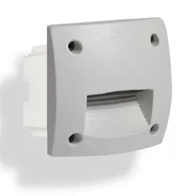   Fumagalli LETI 100 SQUARE ST LED 3W GX53 szürke kültéri beépíthető falilámpa