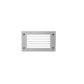   Fumagalli LETI 200 GL LED 3W GX53 szürke kültéri beépíthető falilámpa