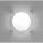 Fumagalli STUCCHI E27 szürke kültéri falilámpa fehér háttérvilágítással