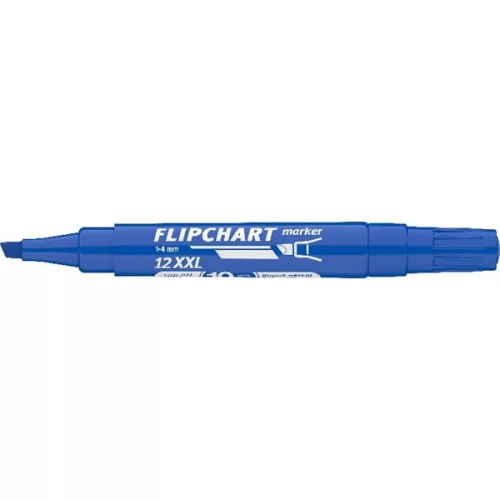 ICO Flipchart 12 XXL kék marker