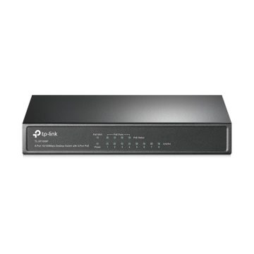   TP-Link TL-SF1008P 8port 10/100Mbps LAN 4xPOE nem menedzselhető asztali Switch