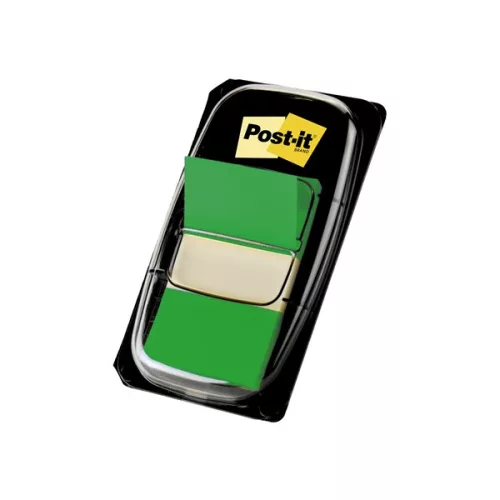 3M Post-it 680-3 25x43mm öntapadós 50lapos zöld jelölőcímke