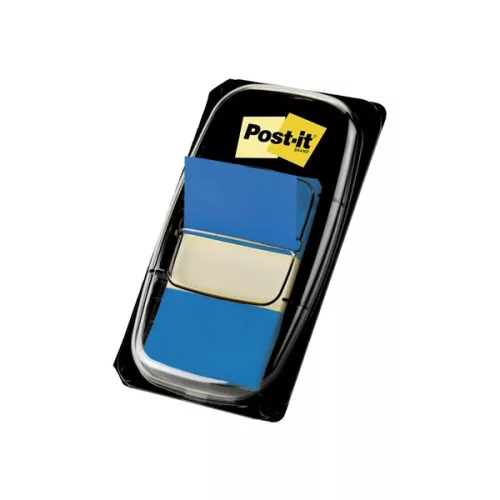3M Post-it 680-2 25x43mm öntapadós 50lapos kék jelölőcímke