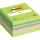 3M Post-it® neonblau/grün 76x76mm 450 Blatt selbstklebende Würfelblöcke 100% PEFC, SGSCH-PEFC-COC-110078